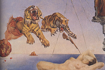 Dream Caused by the Flight of a Bee around a Pomegranate a Second before Awakening