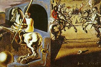 Equestrian Parade (possibly Set Design for 'Romeo and Juliet')