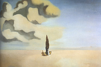 Figure and Drapery in a Landscape