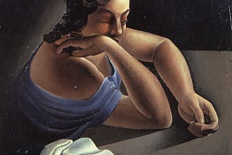 Figure at a Table (Portrait of My Sister)