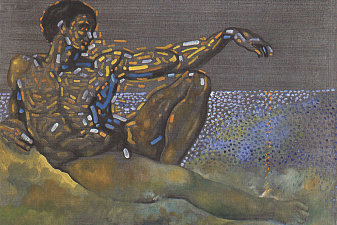 Figure Inspired by the Adam of the Ceiling of the Sistine Chapel