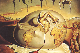 Geopolitical Child Watching the Birth of the New Man