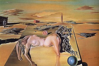 Invisible Sleeping Woman, Horse, Lion