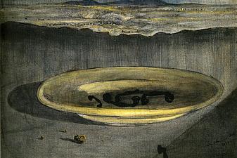 Landscape with Telephones on a Plate