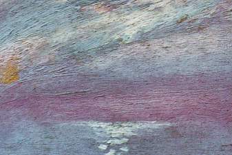 Moonlight Over the Bay At, Cadaques