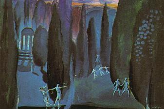 Nymphs in a Romantic, Garden