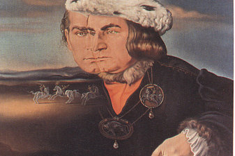 Portrait of Laurence Olivier in the Role of Richard III