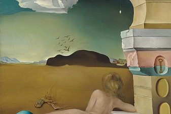 Nu dans la plaine de Rosas