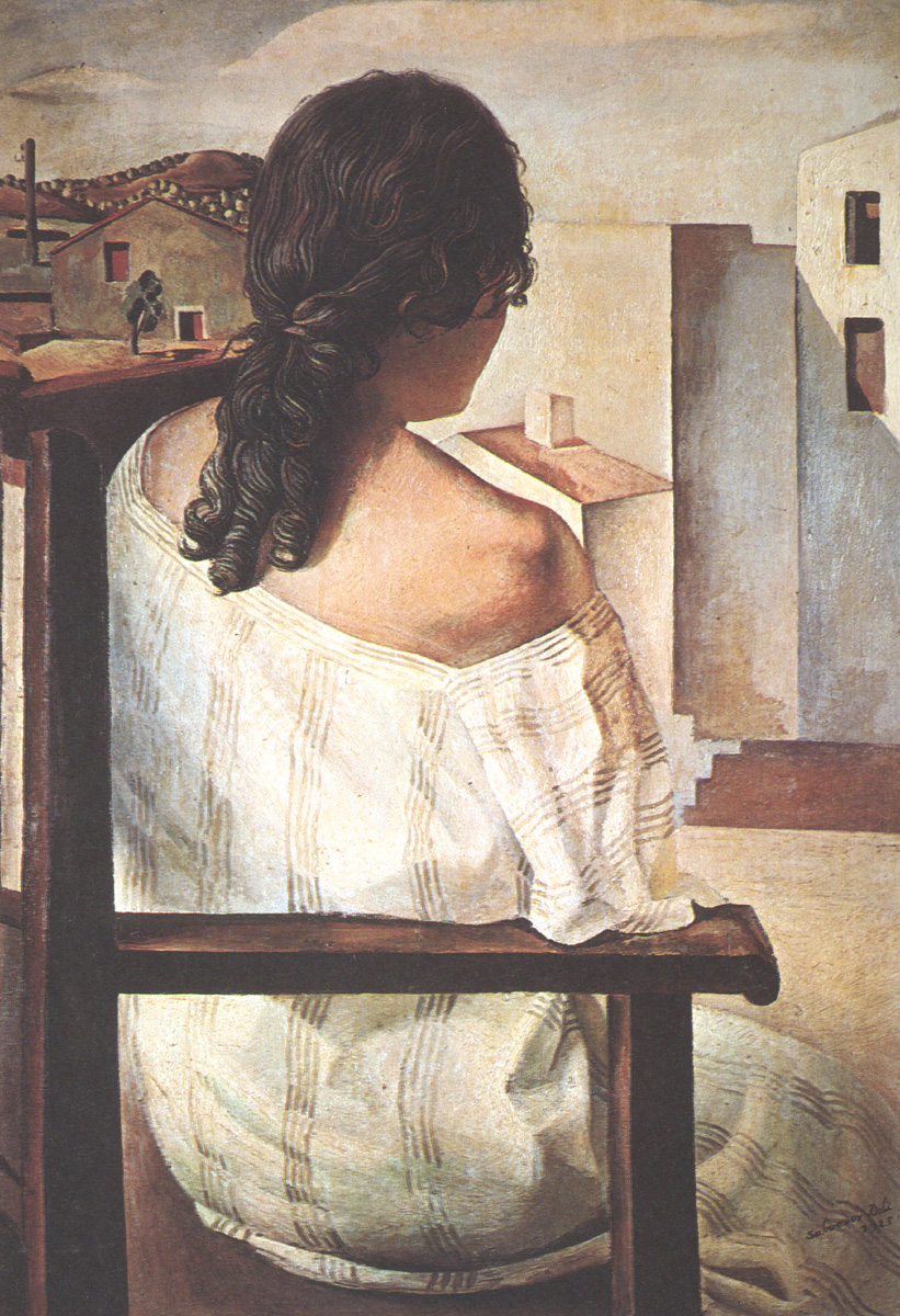 Seated Girl Seen from the Back 