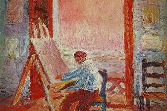 Self-Portrait in the Studio