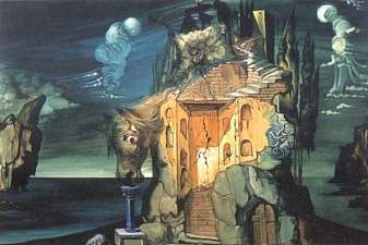 Study for the Backdrop of 'Mad Tristan' (Act II)