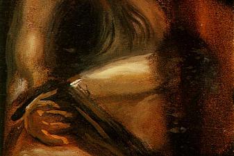 Study for 'Woman Undressing'