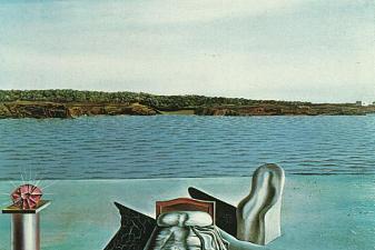 Surrealist Composition with Invisible Figures