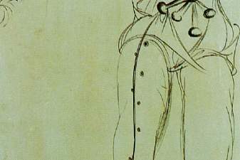 Surrealist Knight for a Four-part Screen