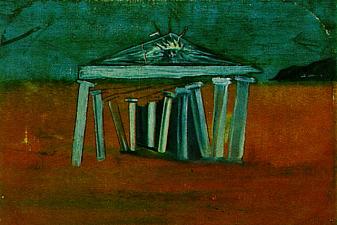 Temple - Sketch for a Set Design