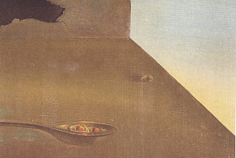 The Meeting of the Illusion and the Arrested Moment - Fried Eggs Presented in a Spoon