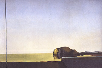 The True Painting of the &quot;Isle of the Dead&quot; by Arnold Böcklin at the Hour of the A