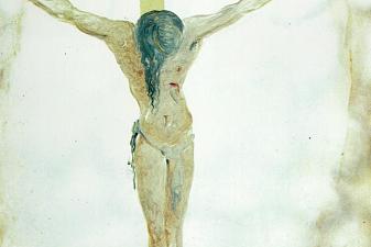 Untitled (Apocalyptic Christ; Christ with Flames)