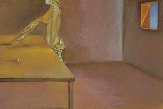 Untitled - Female Figure with Catalonian Bread