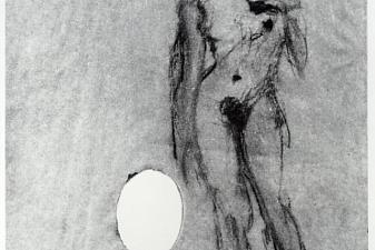 Untitled. Female Nude on a Palette