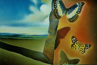 Untitled (Landscape with Butterflies)