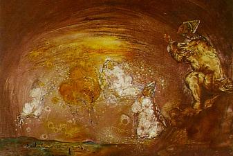 Untitled (Landscape with Celestial Beings)