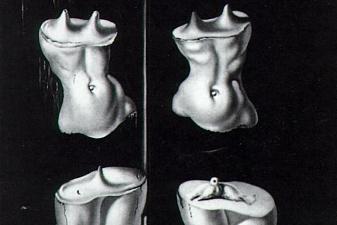 Untitled - Set Design (Figures Cut in Three)