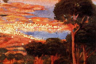 View of Cadaqués from Mount Pani