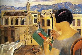 Woman at the Window in Figueras