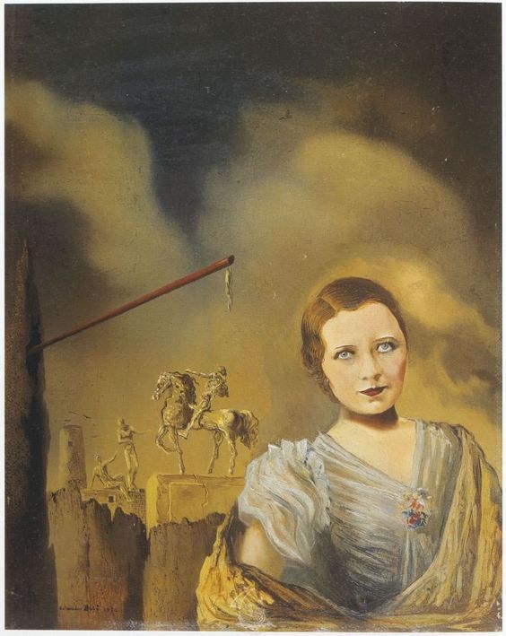 Portrait of Dali Carisse Crosby(1934) 