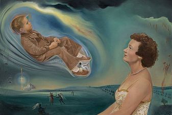 Portrait of Mrs Ann Green and Son Jonathan (1963)