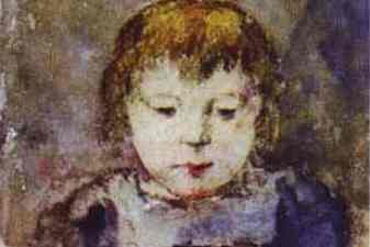 Portrait of Gaugin‘s daughter Aline
