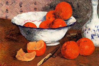Still life with Oranges