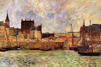 Harbour Scene, Dieppe