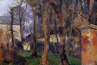 Abandoned garden in Rouen