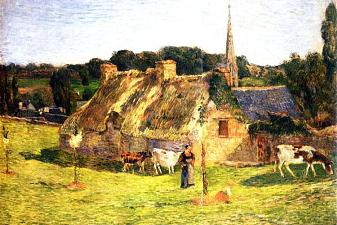 Lollichon‘s Field and the Church of Pont-Aven