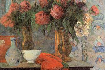 Still life with white bowl