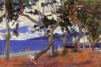 Coastal Landscape from Martinique