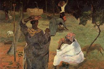 Mango pickers (Martinique)