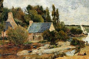 Washerwomen at Pont-Aven