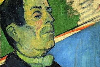 Portrait of a man wearing a lavalliere