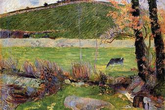 Meadow at the banks of Aven