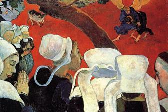 The Vision after the Sermon (Jacob wrestling with the Angel)