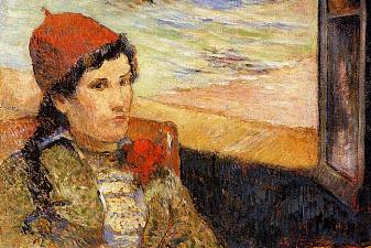 Young woman at the window