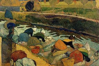 Washerwomen at Roubine du Roi