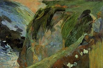 Flutist on the cliffs