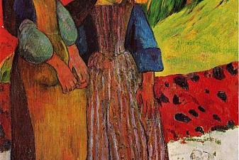 Breton Girls by the sea