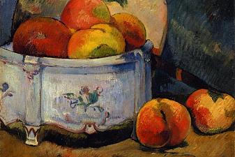 Still Life with Peaches