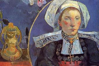 The Beautiful Angel (Madame Angele Satre, the Innkeeper at Pont-Aven)