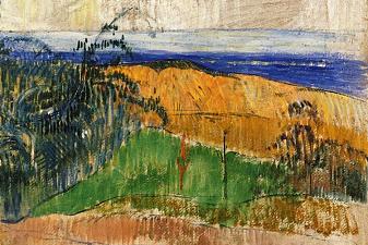 View of the beach at Bellangenai